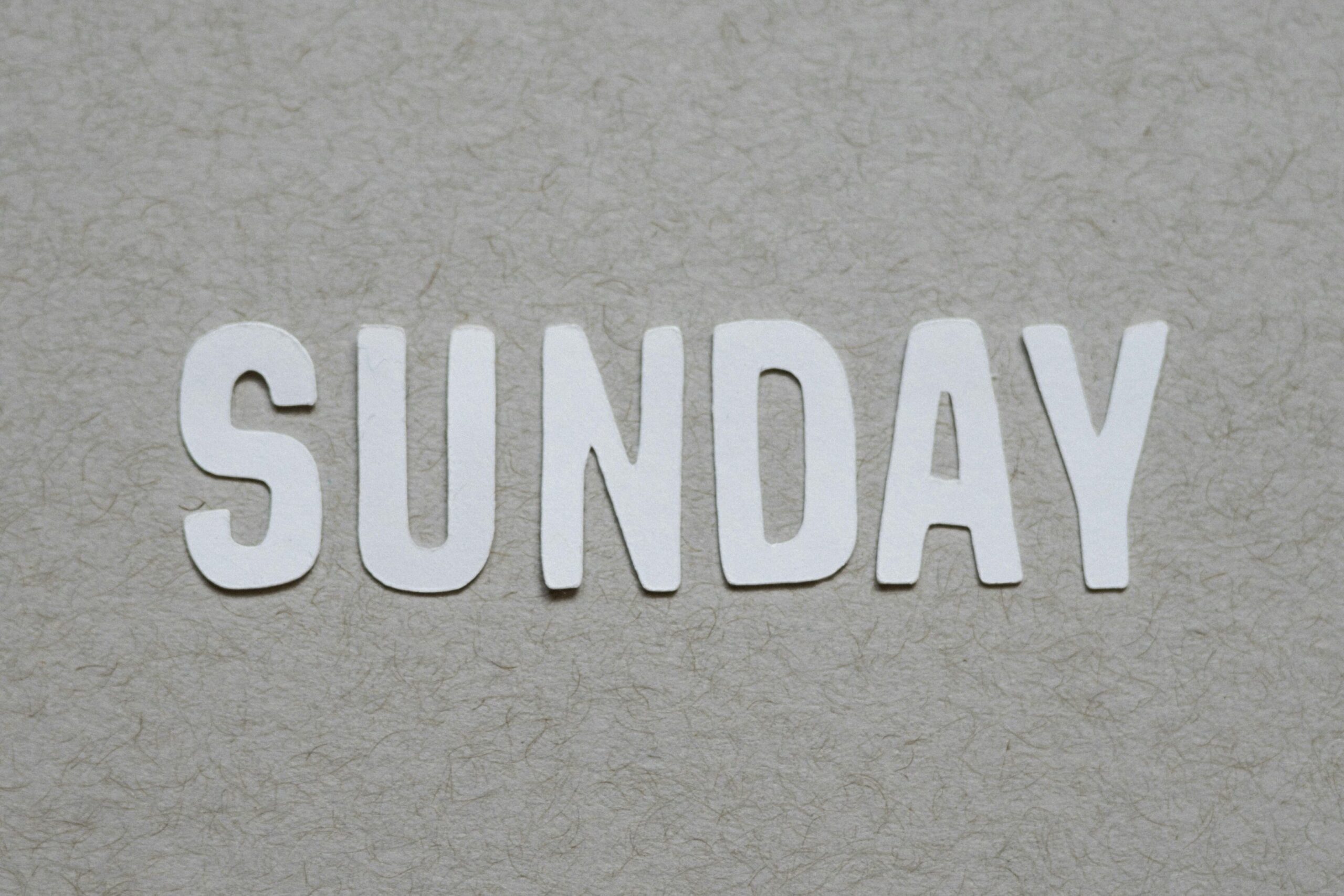 The Sunday Routine for a Calm and Organized Home